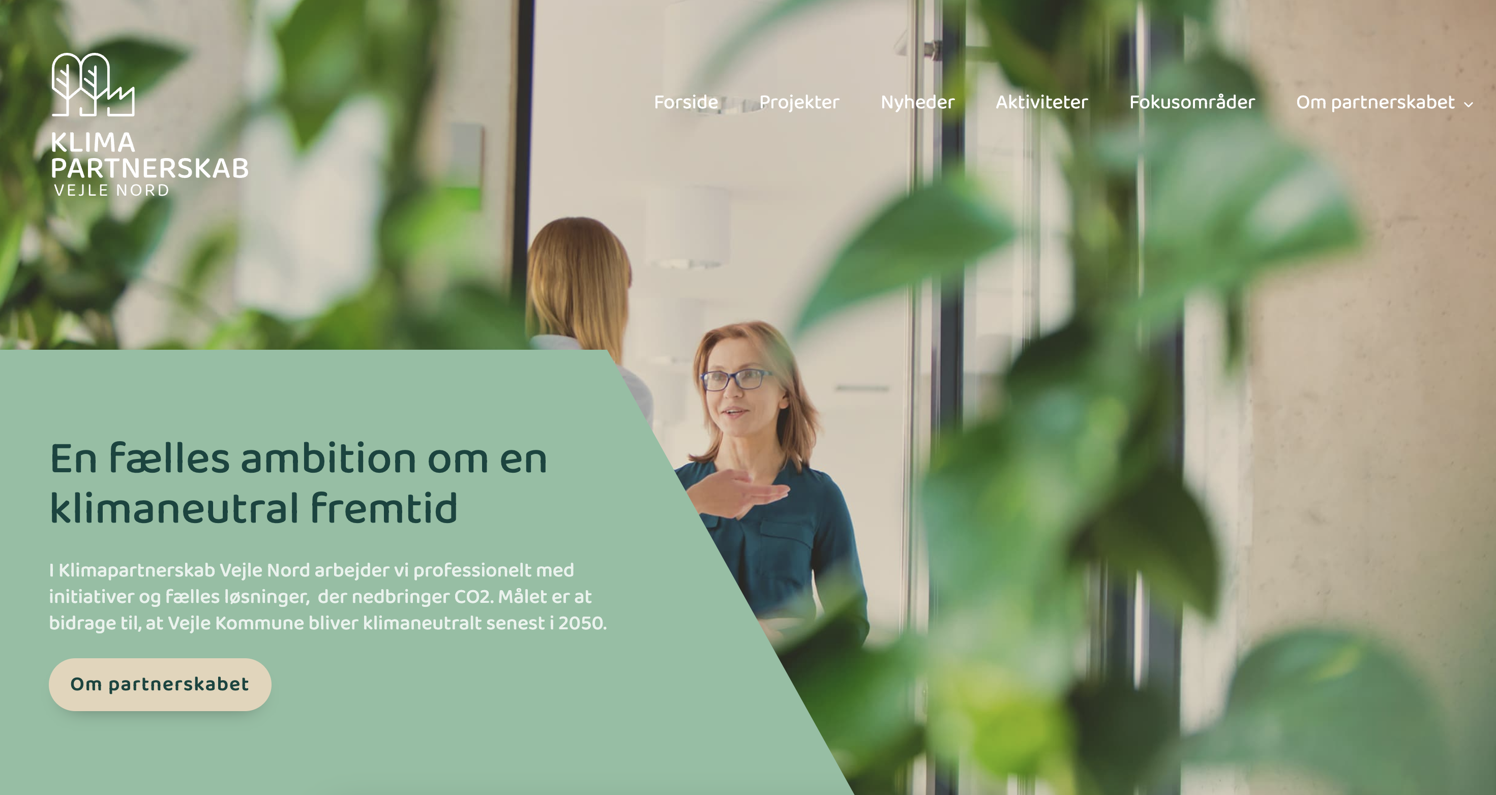 Vejle Nord website forside